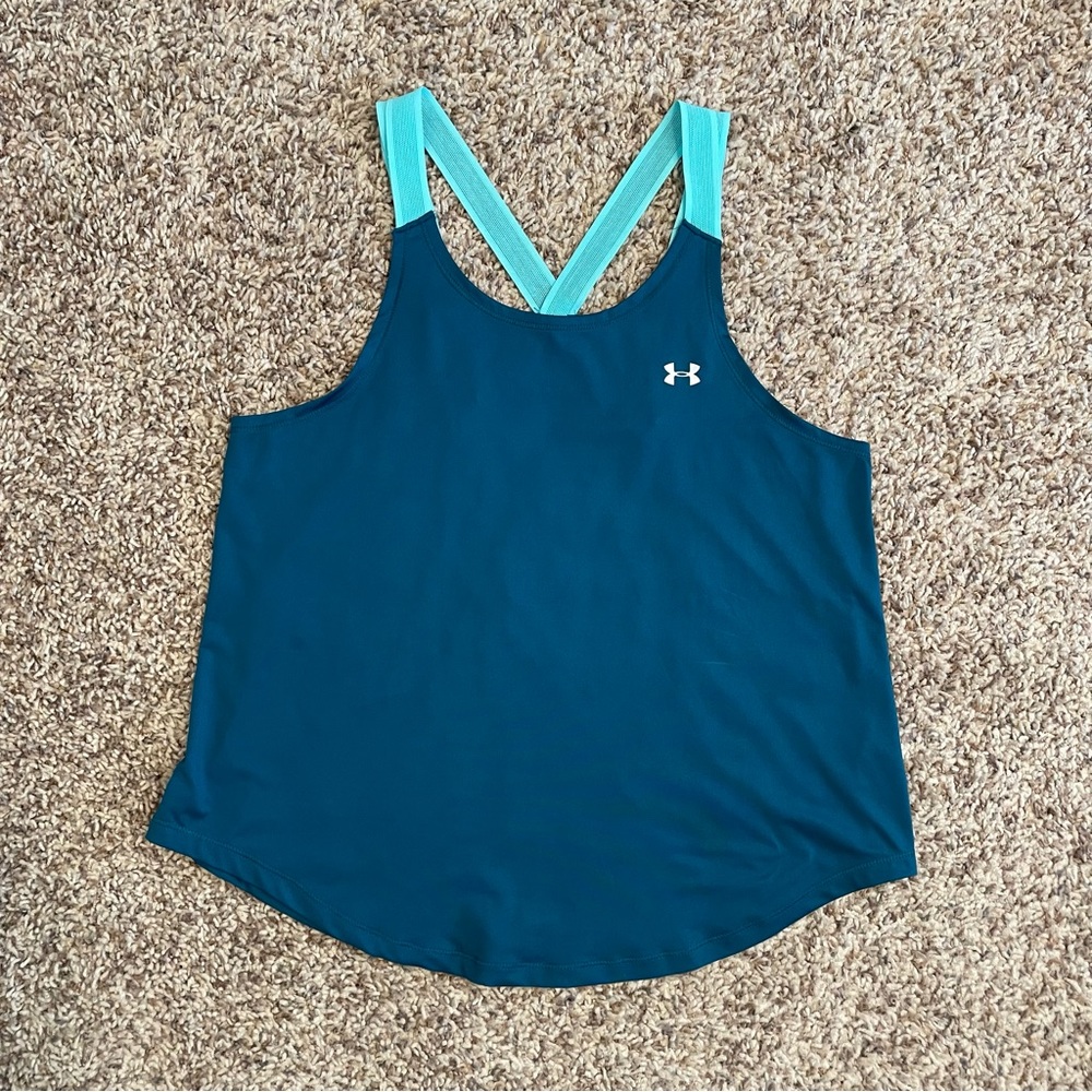 EUC Under Armour Strappy Running or Workout Tank Top